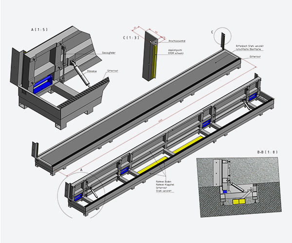 Automatic Flood Barrier Mechanism